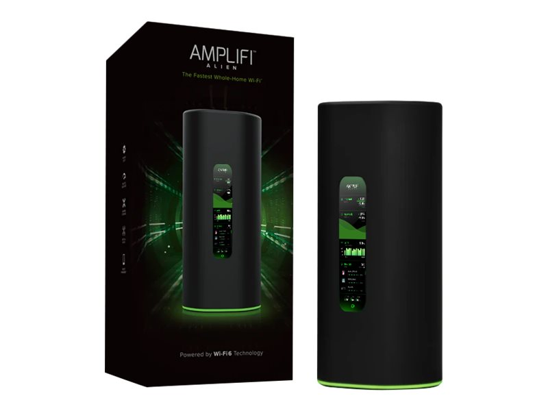 Amplifi Alien Afi Aln R   Trådløs Ruter   4 Ports   Gige, 802.11ax   802.11a B G N Ac Ax   Dobbeltbånd   Wifi 6 fra Ubiquiti