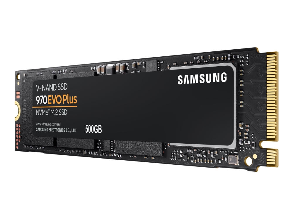 970 Evo Plus Mz V75s500bw   Ssd   Krypteret   500 Gb   Intern   M.2 2280   Pcie 3.0 X4 (nvme)   Buffer: 512 Mb   256 Bit Aes   Tcg Opal Encry fra Samsung