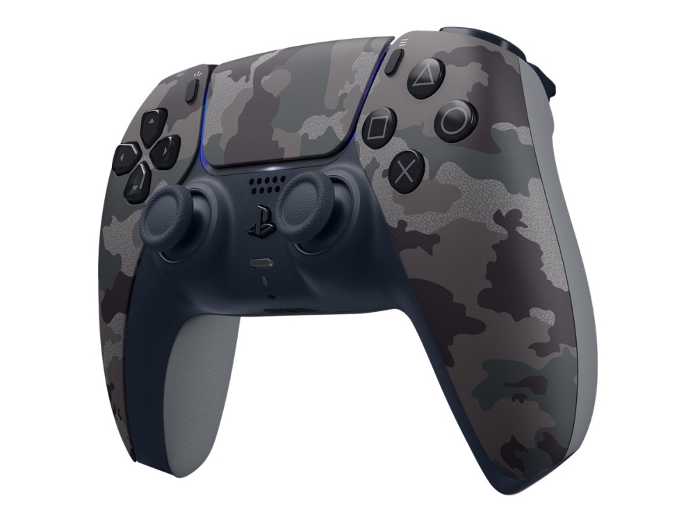 Dualsense   Gamepad   Trådløs   Bluetooth   Grå Kamouflage   For   Playstation 5 fra Sony