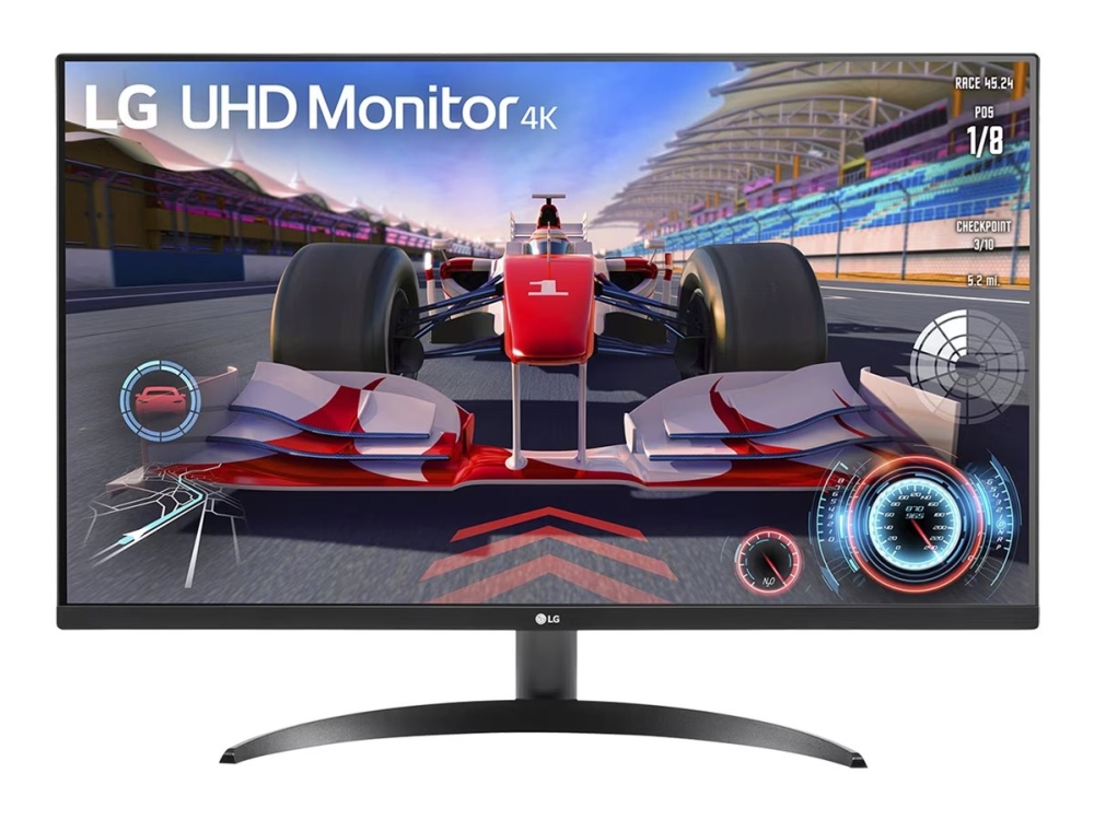 Lg 32ur500 B   Led Skærm   32" (31.5" Til At Se)   3840 X 2160 4k @ 60 Hz   Va   250 Cd M²   3000:1   Hdr10   4 Ms   2xhdmi, Displayport   Højtalere fra Lg Electronics