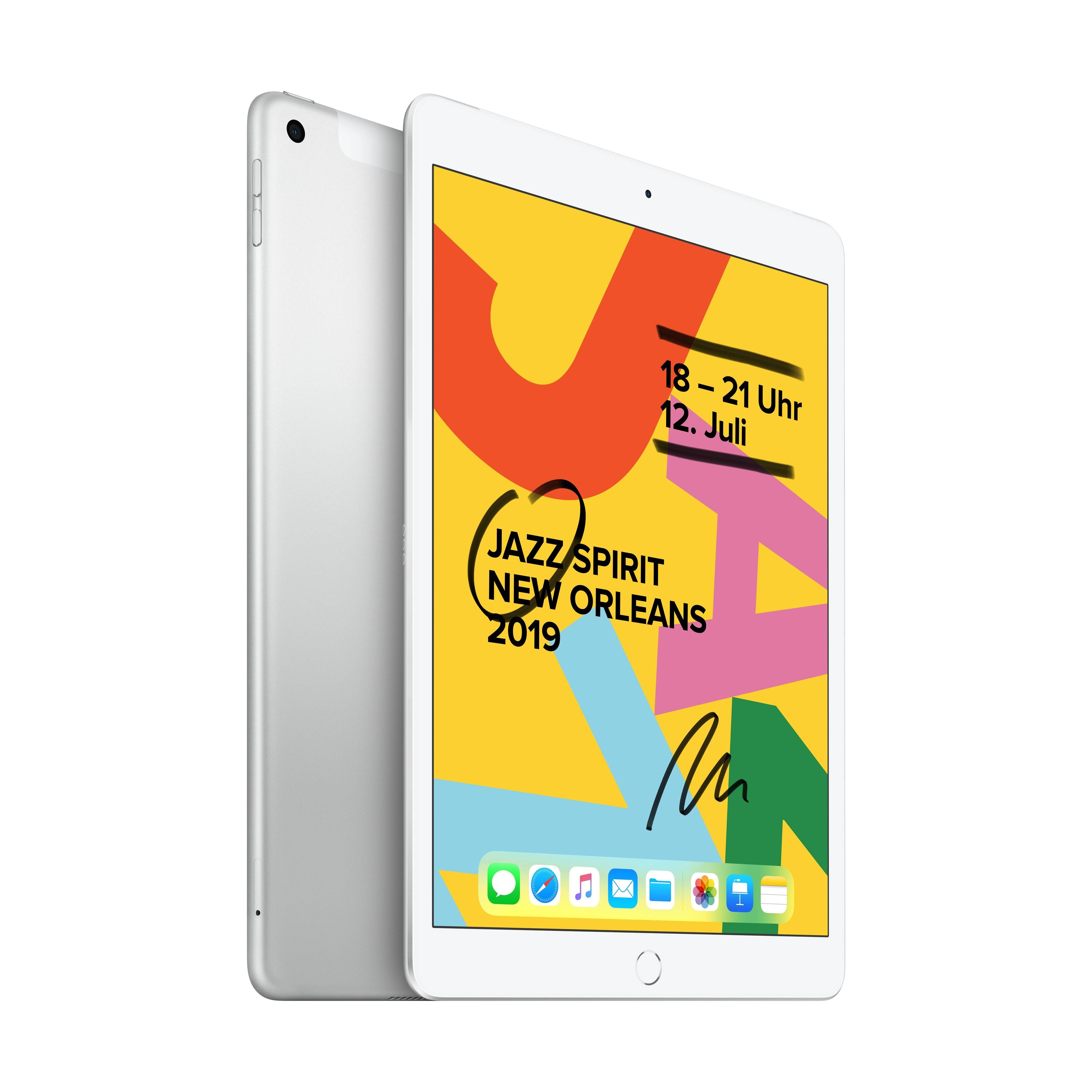Ipad 8. Gen 32 Gb Wi Fi+4g 10,2" Silver     Brugt   Meget God Stand fra Apple