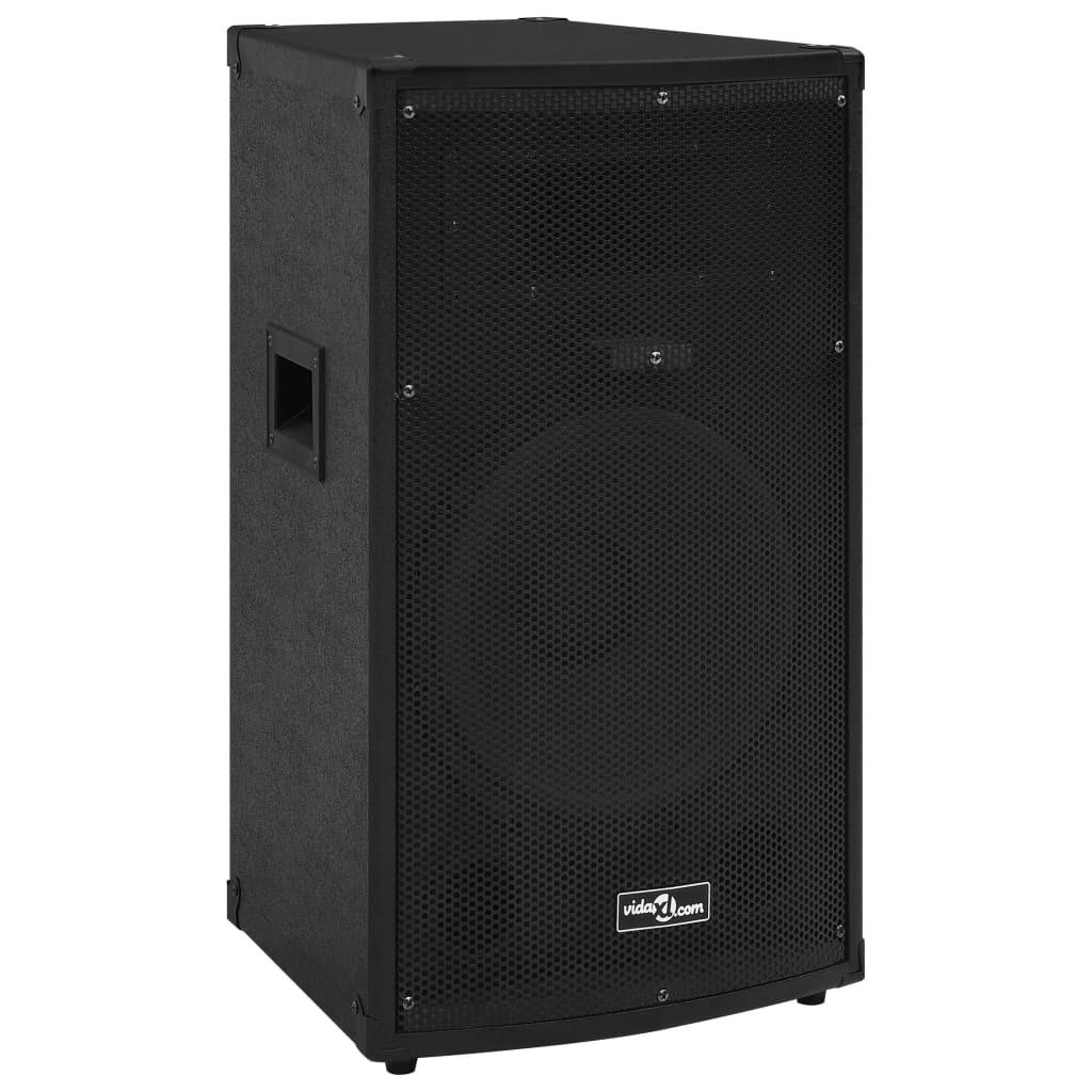Prof. Passiv Hi Fi Scenehøjttaler 1000 W 37x37x64cm Sort fra Boligcenter