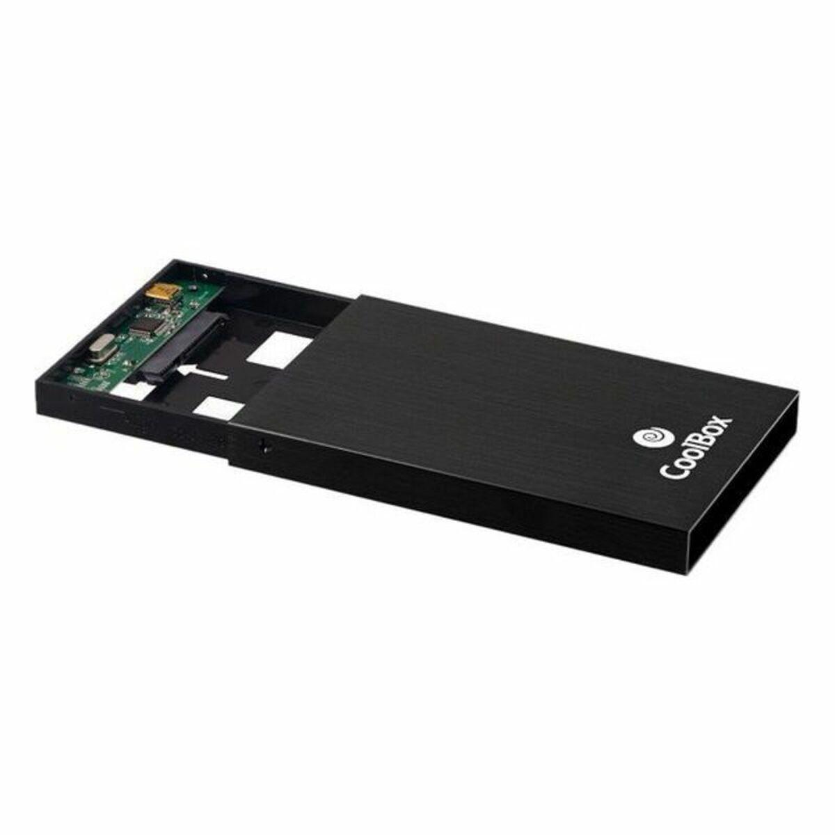 Lomme Til Harddisk   Coo Sca 2512 Sort fra Coolbox