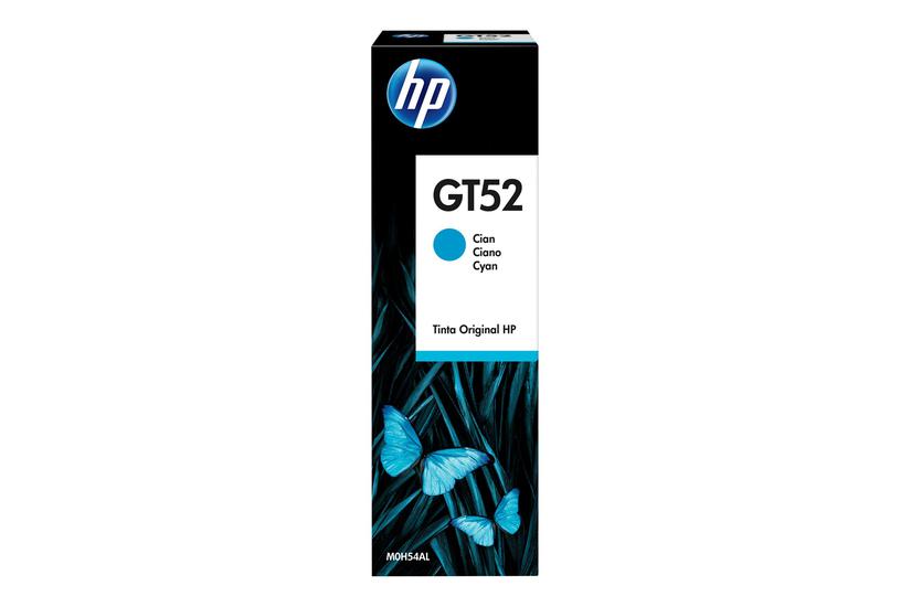Hp Gt52   Cyan   Original   Blækrefill fra Hewlett-packard