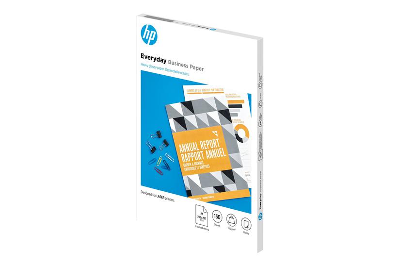 Hp Everyday   Fotopapir   Skinnende   150 Ark   A4   120 G M² fra Hewlett-packard